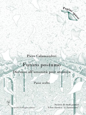 cover image of Futuro postumo. Discorso all'umanità post atomica (Passi scelti)